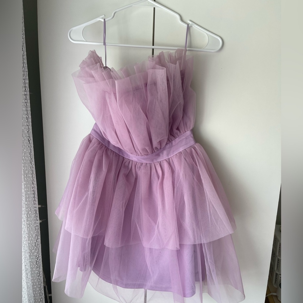 Purple formal boutique dress